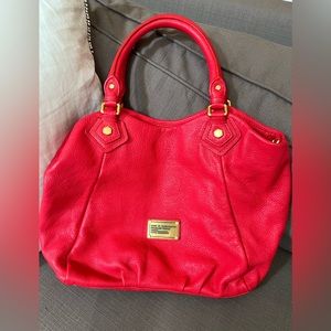 Marc By Marc Jacobs Red Leather Tote bag